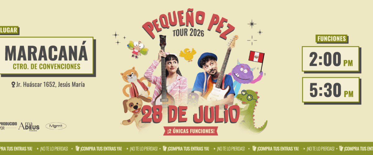 Pequeño Pez: la banda infantil que conquista a familias en todo el mundo llega a Lima