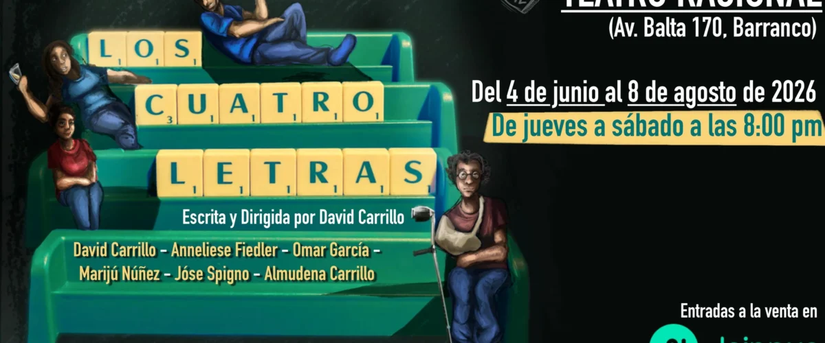 DAVID CARRILLO ESTRENA LOS CUATRO LETRAS